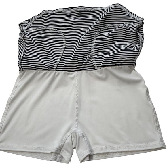 Vineyard Vines Sankaty Skort Navy Stripe Girls Medium - Picture 7 of 13